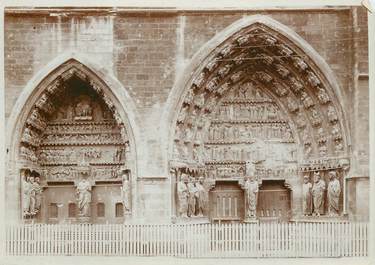 PHOTO ORIGINALE  /  FRANCE 51  "Reims,  la  cathédrale"