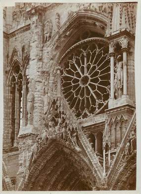  PHOTO  ORIGINALE / FRANCE 51 "Reims,  la  cathédrale"