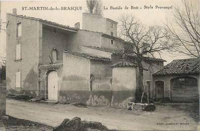 .CPA  FRANCE 84 "St Martin de la Brasque, La bastide de Brêt "