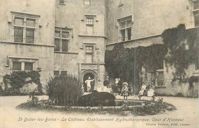 .CPA  FRANCE 84 "St Didier les Bains, Le château, établissement hydrothérapique "