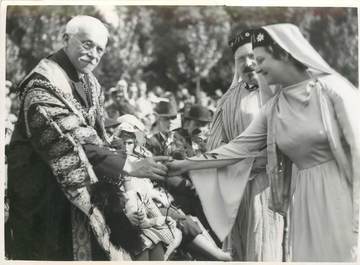  PHOTO ORIGINALE / FRANCE 56 "Vannes, cérémonie druidique franco britannique"