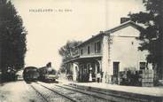 84 Vaucluse .CPA  FRANCE 84 "Villelaure, La gare" / TRAINS