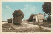 84 Vaucluse .CPA  FRANCE 84 "Villelaure, La gare " 