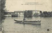 84 Vaucluse .CPA  FRANCE 84 "Valréas, Une partie de canot sur le lac"
