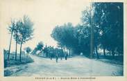 77 Seine Et Marne .CPA  FRANCE 77 "Pringy, Route de Melun à Fontainebleau"