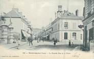 77 Seine Et Marne .CPA  FRANCE 77 "Montereau - Faut - Yonne, La grande rue et la Poste"