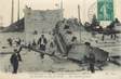 .CPA  FRANCE 77 "Lizy sur Ourcq, La catastrophe,  La machine déraillée"