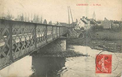 .CPA FRANCE 77 "Guerard, Le pont"