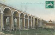 77 Seine Et Marne .CPA FRANCE 77 "Environs de Faremoutiers, Le viaduc"