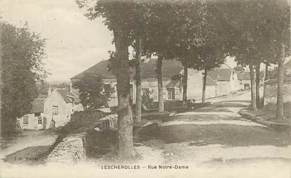 .CPA FRANCE 77 "Lescherolles, Rue Notre Dame"