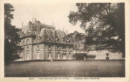 .CPA FRANCE 77 "Fontenailles, Château Bois Boudran"