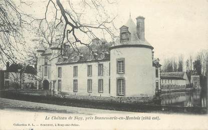 .CPA  FRANCE 77 "Sigy, Le château"
