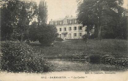 .CPA  FRANCE 77 "Dammartin, La Corbie"