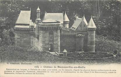 .CPA  FRANCE 77 "Dammartin en Goële, Le château"