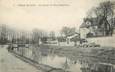 .CPA  FRANCE 77 "Claye, Le canal et Villa Belle Vue"