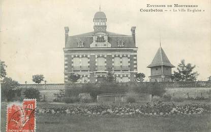 .CPA  FRANCE 77 " Courbeton environs de Montereau, La villa Anglaise"