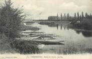 77 Seine Et Marne .CPA  FRANCE 77 " Chartrettes, Bords de la Seinen, les iles"