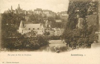  CPA LUXEMBOURG "Vue prise du Pont du Hundhaus"