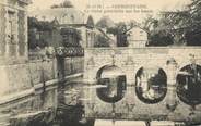 77 Seine Et Marne .CPA  FRANCE 77 " Courquetaine, Le vieux pont levis sur les fossés"