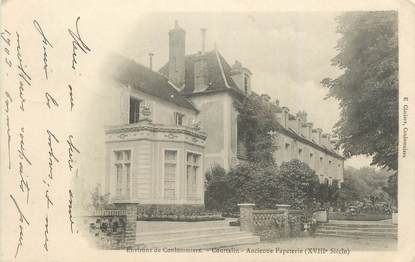 .CPA  FRANCE 77 "Courtalin, Ancienne papeterie"