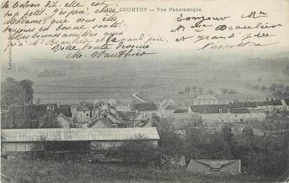 .CPA  FRANCE 77 "Courtry, Vue panoramique"