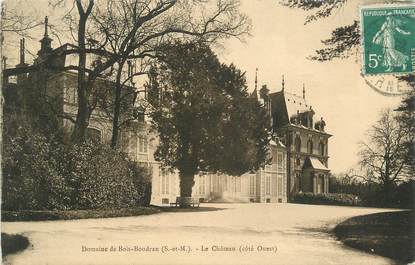 .CPA  FRANCE 77 "Bois Boudran, Le château"