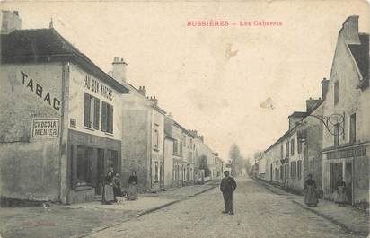 .CPA  FRANCE 77 "Bussières, Les cabarets"