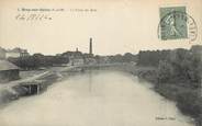 77 Seine Et Marne .CPA  FRANCE 77 "Bray sur Seine, La Seine en aval"