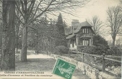 .CPA  FRANCE 77 "Armainvilliers, Le château"