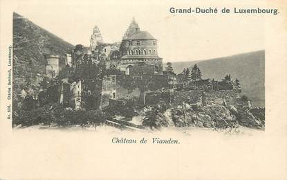  CPA LUXEMBOURG "Chateau de Vianden"