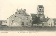 77 Seine Et Marne .CPA FRANCE 77 "Arbonne, L'église et la Mairie"
