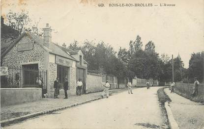 .CPA FRANCE 77 "Bois le Roi - Brolles, L'avenue"