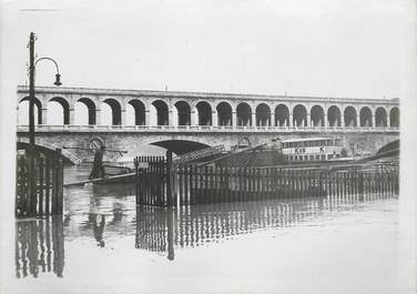 PHOTO ORIGINALE / FRANCE 75 "Paris, crue de la Seine"