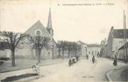 77 Seine Et Marne .CPA FRANCE 77 "Champagne sur Seine, L'église"