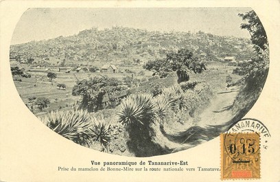 CPA MADAGASCAR "Vue panoramique de Tananarive est"