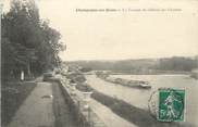 77 Seine Et Marne .CPA FRANCE 77 "Champagne sur Seine, La terrasse du château des Célestins"
