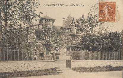 .CPA FRANCE 77 "Chartrettes, Villa Marine"