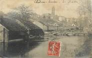 77 Seine Et Marne .CARTE PHOTO   FRANCE 77 "Château Landon  "