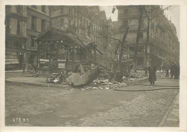 PHOTO ORIGINALE / FRANCE 75 "Paris, bombardé, rue de Rivoli"