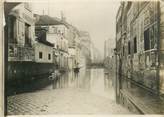 75 Pari PHOTO ORIGINALE / FRANCE 75 "Paris, rue du Chemin Vert pendant les inondations"