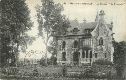 .CPA   FRANCE 77 "Chelles - Gournay, Le château La Sauleraie"