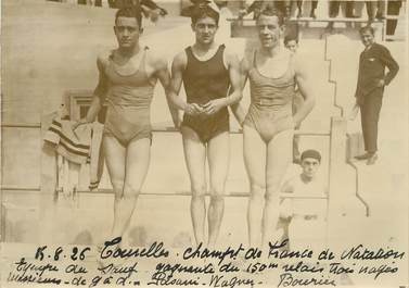 PHOTO ORIGINALE / FRANCE 75 "Paris, Championnat de France de Natation, 1926" / SPORT