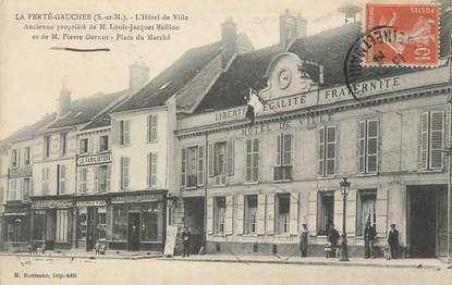 .CPA   FRANCE 77 "La Ferté Gaucher, L'Hôtel de Ville"