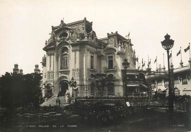 PHOTO ORIGINALE / FRANCE 75 "Paris, Exposition de 1900, palais de la Femme"