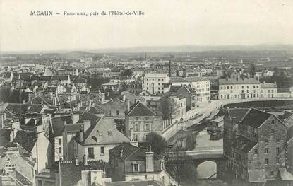 .CPA  FRANCE 77 "Meaux, Panorama"