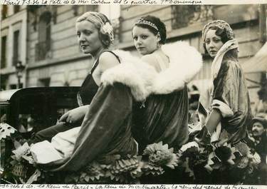 PHOTO ORIGINALE / FRANCE 75 "Paris, Fête de la mi carême, 1934"