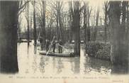 77 Seine Et Marne .CPA  FRANCE 77 "Meaux, Crue de la Marne de 1910, promenade des trinitaires"