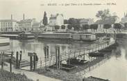 77 Seine Et Marne .CPA  FRANCE 77 "Meaux, Le quai Thiers et la passerelle flottante"