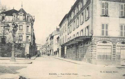 .CPA FRANCE  71  "Macon, rue Victor Hugo"