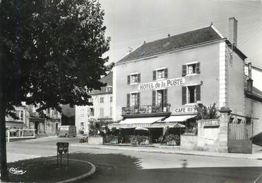 .CPSM  FRANCE  21 "Pouilly  en Auxois, Hôtel de la Poste"